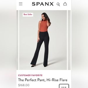 Spanx perfect pant hi rise flare